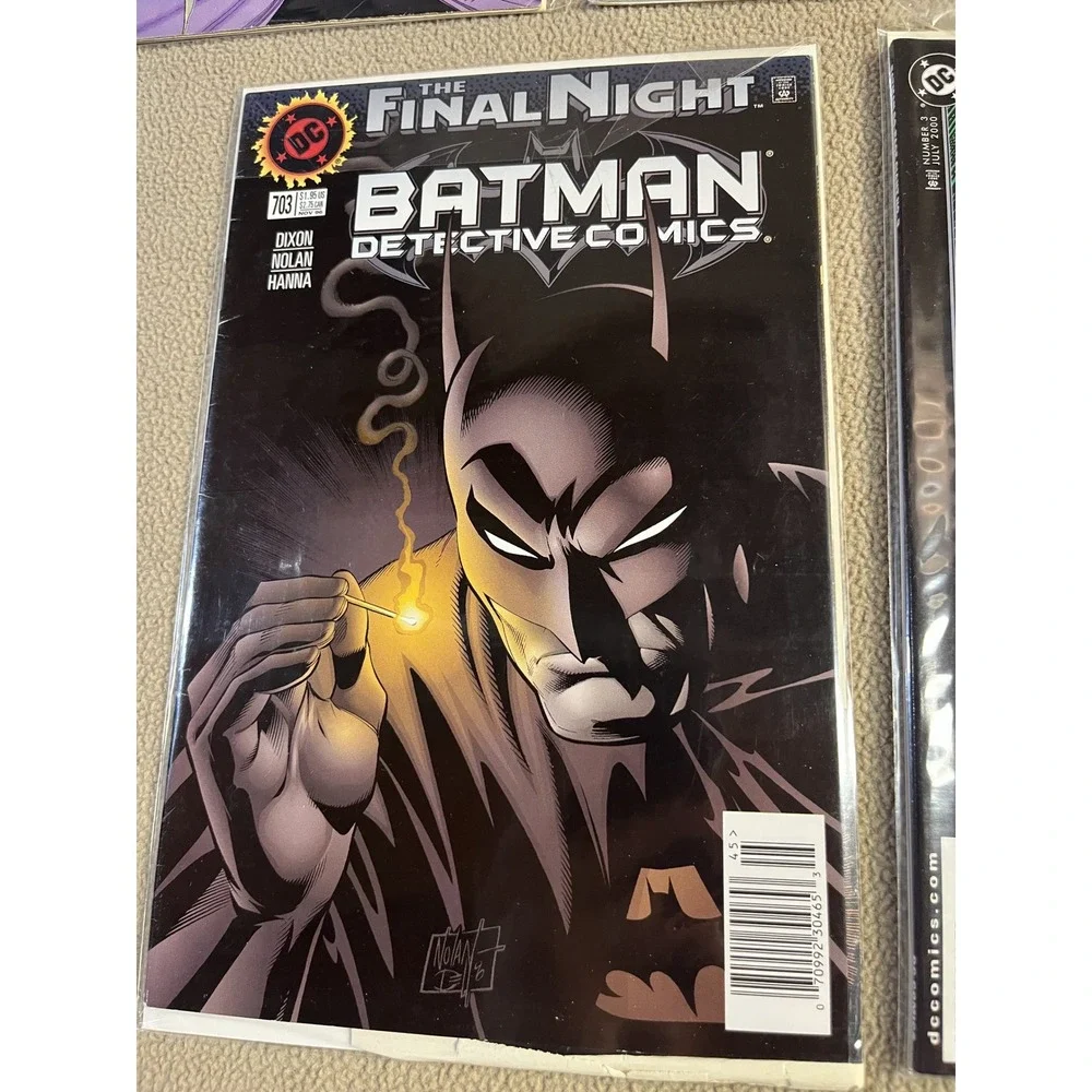 DC Comics Batman Detective Comics Final Night Comic‎ Books Lot